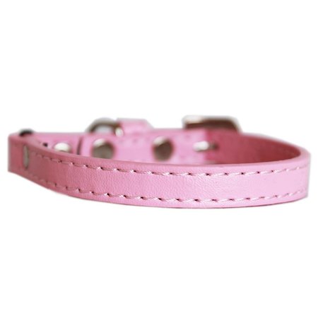 MIRAGE PET PRODUCTS Premium Plain Cat Safety CollarLight Pink Size 12 625-5 LPK12
